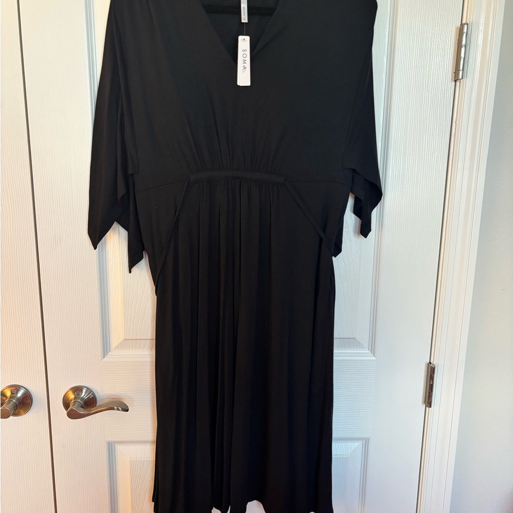 Soma Black Midi Dress